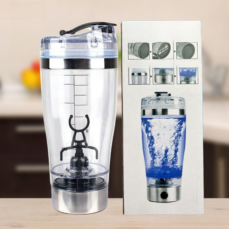 Electric Protein Shaker Bottle – 650ml